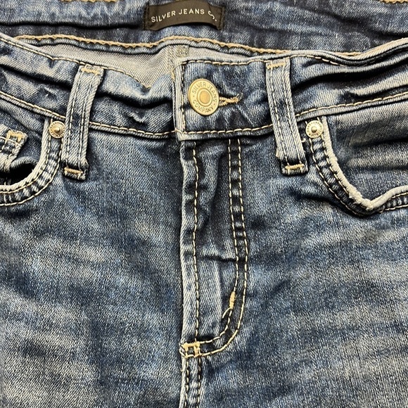 Silver Jeans Suki Capri Mid Rise Size 29 - Picture 15 of 16
